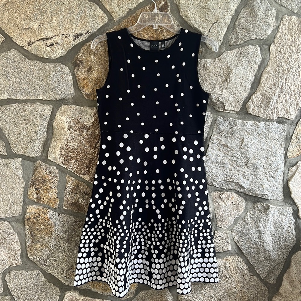 *NWOT BLACK Label Saks Fifth Avenue Polka Dot Dress